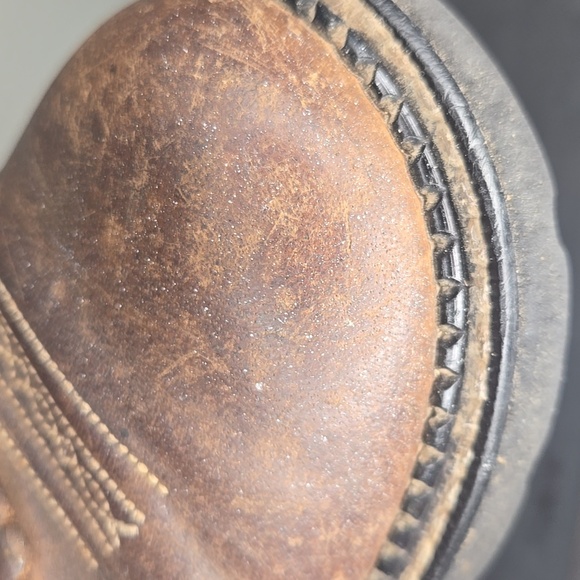 Ariat Fatbaby Red Pull On Cowboy Boots Size 7.5 - Picture 10 of 11